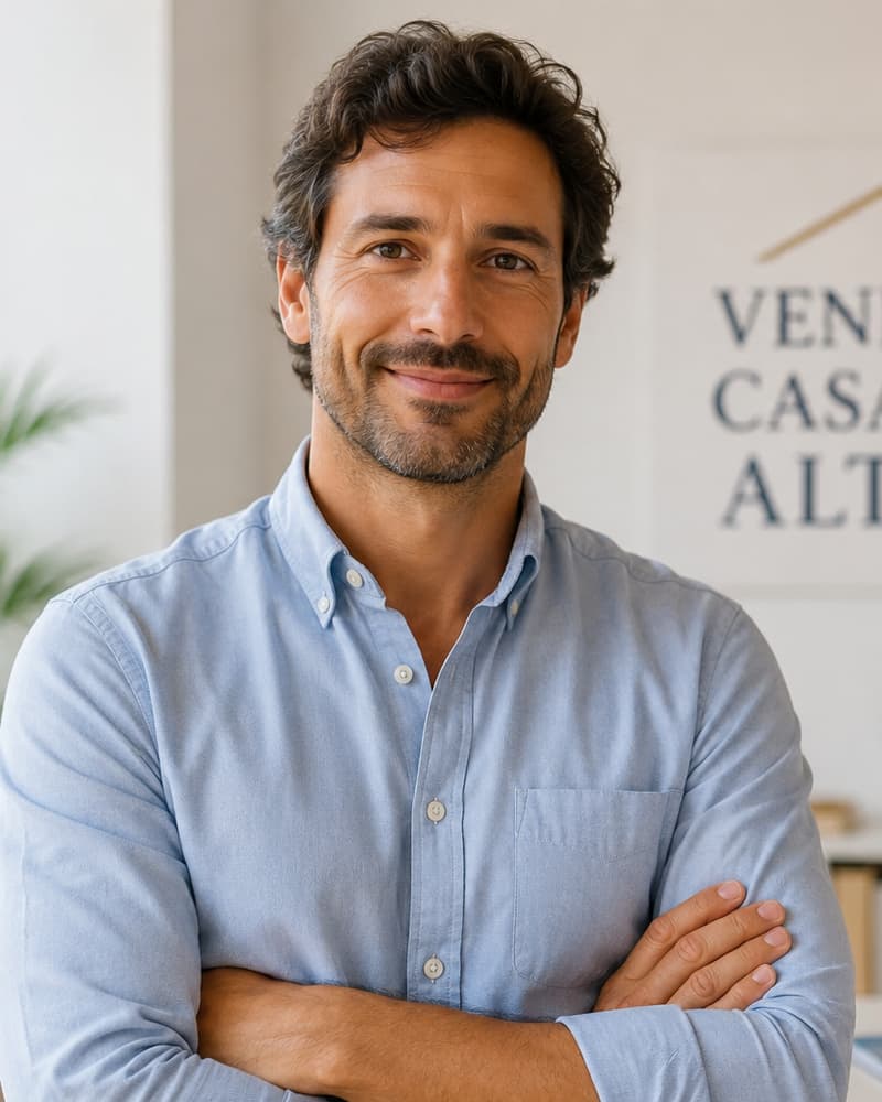 Jorge García, agente inmobiliario especializado en venta en Altea